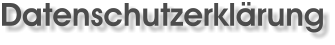 Datenschutzerklrung