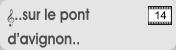 ..sur le pont davignon..  14