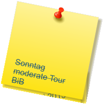 Sonntag moderate Tour BiB