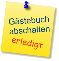 Gstebuch abschalten  erledigt